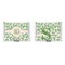 Tropical Leaves Outdoor Rectangular Throw Pillow (Front and Back)