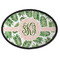 Tropical Leaves Oval Patch