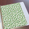 Tropical Leaves Page Dividers - Set of 5 - In Context
