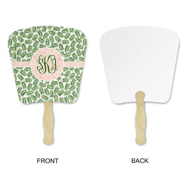 Tropical Leaves Paper Fans - Approval