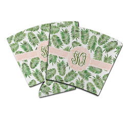 Tropical Leaves Party Cup Sleeve (Personalized)