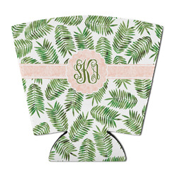 Tropical Leaves Party Cup Sleeve - with Bottom (Personalized)