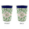 Tropical Leaves Party Cup Sleeves - without bottom - Approval
