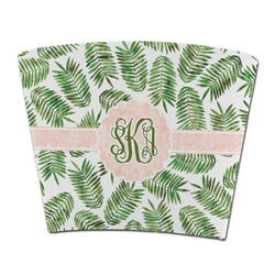 Tropical Leaves Party Cup Sleeve - without bottom (Personalized)