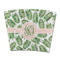 Tropical Leaves Party Cup Sleeve - without bottom (Personalized)