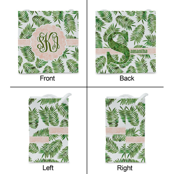 Tropical Leaves Party Favor Gift Bag - Gloss - Approval