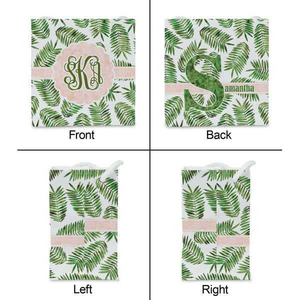 Tropical Leaves Party Favor Gift Bag - Matte - Approval