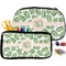 Tropical Leaves Pencil / School Supplies Bags Small and Medium