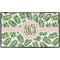 Tropical Leaves Door Mat - 60"x36" (Personalized)