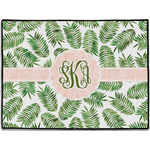 Tropical Leaves Door Mat (Personalized)