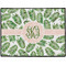 Tropical Leaves Personalized Door Mat - 24x18 (APPROVAL)