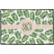 Tropical Leaves Personalized Door Mat - 36x24 (APPROVAL)