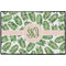 Tropical Leaves Door Mat - 36"x24" (Personalized)