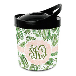 Tropical Leaves Plastic Ice Bucket (Personalized)