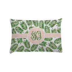 Tropical Leaves Pillow Case - Standard (Personalized)