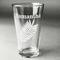 Tropical Leaves Pint Glasses - Main/Approval
