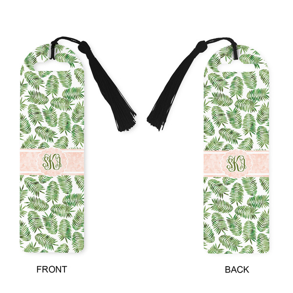 Tropical Leaves Plastic Bookmarks - Approval