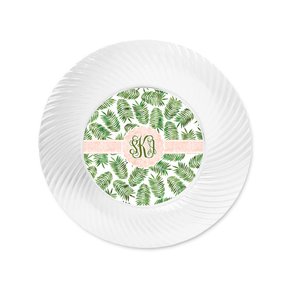Tropical Leaves Plastic Party Appetizer & Dessert Plates - Approval