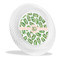 Tropical Leaves Plastic Party Dinner Plates - Main/Front