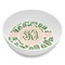 Tropical Leaves Melamine Bowl - 8 oz (Personalized)
