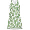 Tropical Leaves Racerback Dress - Front