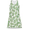 Tropical Leaves Racerback Dress - Small