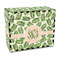 Tropical Leaves Recipe Box - Full Color - Front/Main