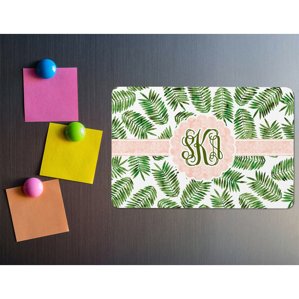 Tropical Leaves Rectangular Fridge Magnet - LIFESTYLE