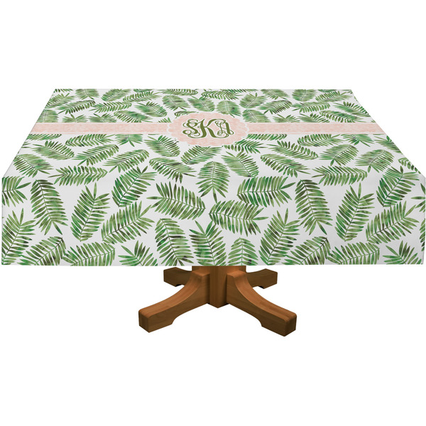 Tropical Leaves Rectangular Tablecloths (Personalized)