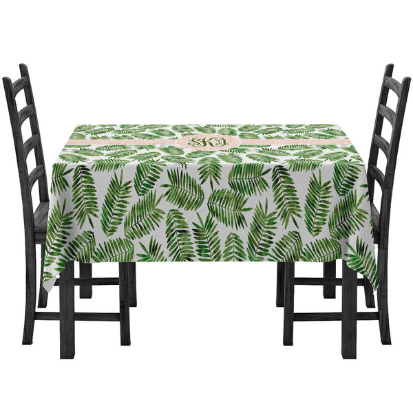 Custom Tropical Leaves Tablecloth (Personalized)