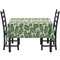 Tropical Leaves Rectangular Tablecloths - Side View