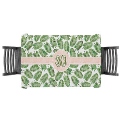 Tropical Leaves Tablecloth - 58"x58" (Personalized)