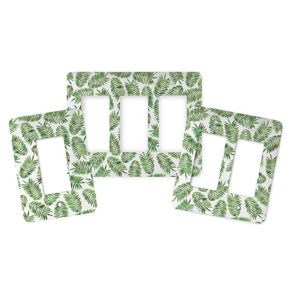 Tropical Leaves Rocker Light Switch Covers - Parent - ALL VARIATIONS