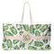Tropical Leaves Large Tote Bag with Rope Handles (Personalized)