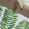 Tropical Leaves Large Rope Tote - Close Up View
