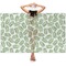 Tropical Leaves Sarong (with Model)