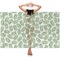 Tropical Leaves Sheer Sarong