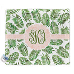 Tropical Leaves Security Blankets - Double Sided (Personalized)