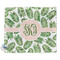 Tropical Leaves Security Blanket - Front View