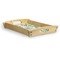 Tropical Leaves Serving Tray Wood Small - Corner