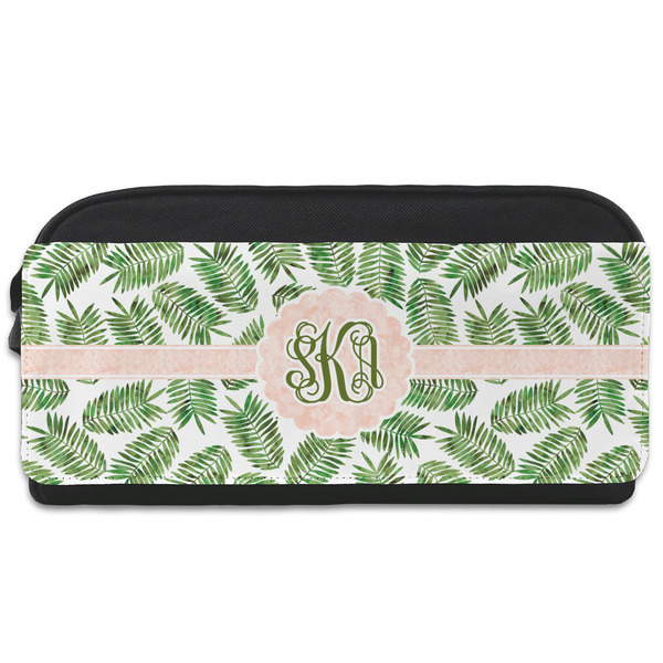 Custom Tropical Leaves Shoe Bag (Personalized)