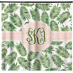 Tropical Leaves Shower Curtain - Custom Size (Personalized)