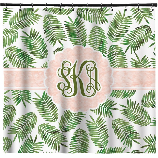 Custom Tropical Leaves Shower Curtain - Custom Size (Personalized)