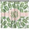 Tropical Leaves Shower Curtain (Personalized) (Non-Approval)
