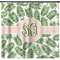 Tropical Leaves Shower Curtain - 71" x 74" (Personalized)