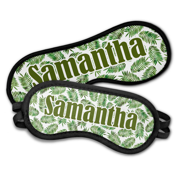 Tropical Leaves Sleeping Eye Masks - PARENT