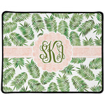 Tropical Leaves Large Gaming Mouse Pad - 12.5" x 10" (Personalized)