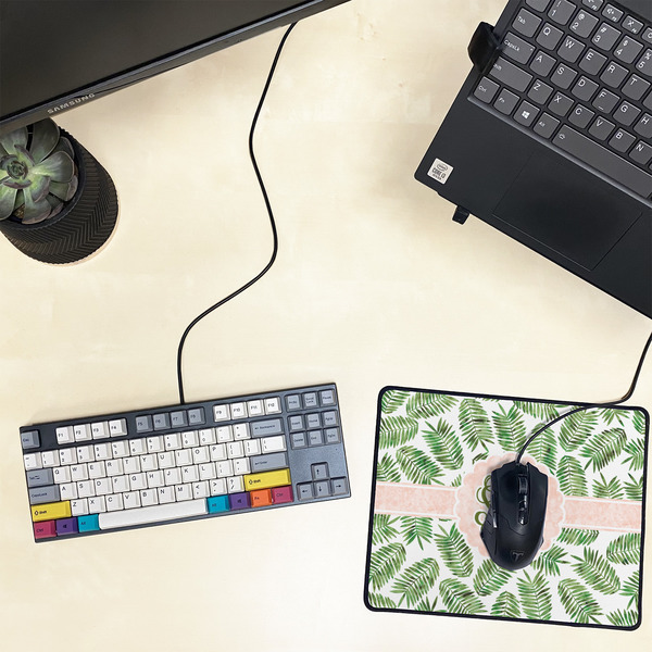 Tropical Leaves Small Gaming Mats - LIFESTYLE