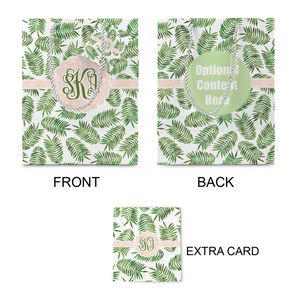 Tropical Leaves Small Gift Bag - Approval