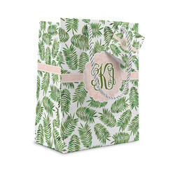 Tropical Leaves Small Gift Bag (Personalized)